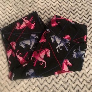 LuLaRoe Tween Carousel Leggings